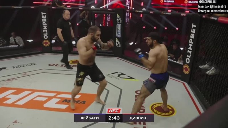 Мохаммед «Персидский Дагестанец» Хейбати vs Макс Дивнич 2 полный бой Hardcore MMA