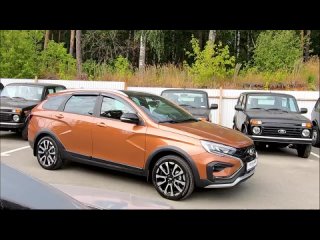 Обзор рестайлинговой LADA Vesta SW Cross NG, автомобиль 2022 года!.mp4