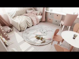 Дизайн интерьера детской комнаты для маленькой принцессы
