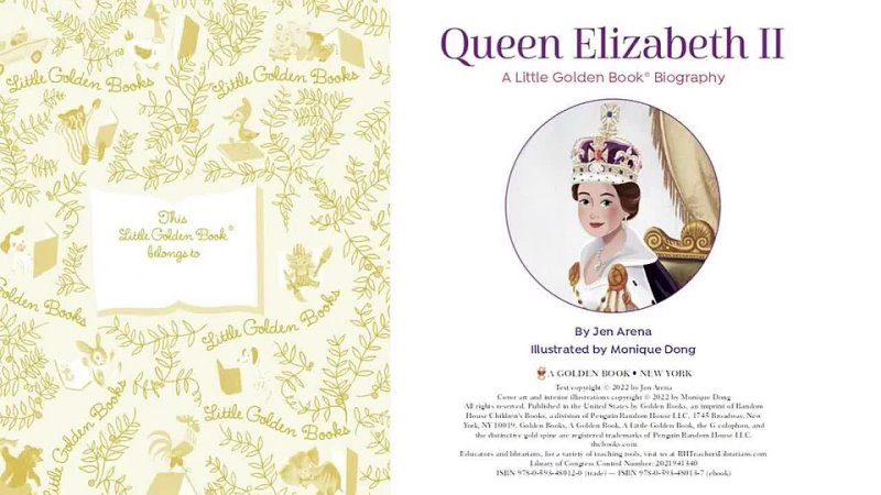 QUEEN ELIZABETH II: A LITTLE GOLDEN BOOK