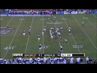 NCAAF.2015.WK07.New Mexico State at Georgia Southern