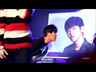 [FANCAM]141218 INFINITE - Be Mine @ Diesel Watch Party Event - Hoya