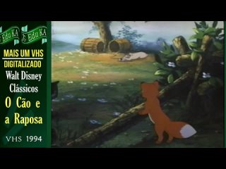 A TV Edu KA - Walt Disney Collection O Cão e a Raposa  VHS 1994