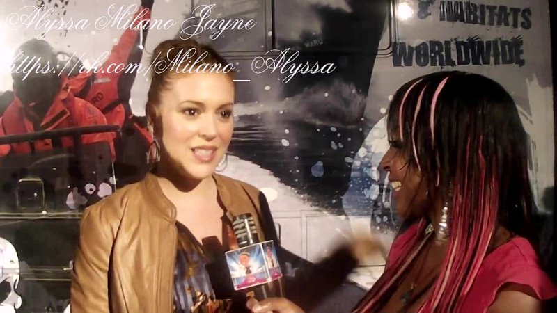 Alyssa Milano Interviews w Kimberly Jessy for a Cause Save the