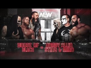 The House of Black vs Miro, Sting & Darby Allin (AEW All Out 2022)