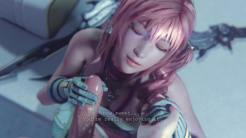 Bulging Senpai Serah Farron Face