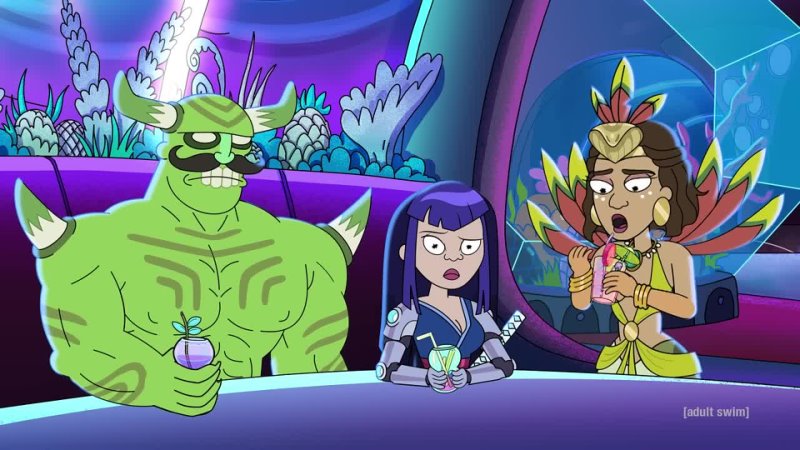 Vindicators 2: Girls Night, Rick and Morty, adult swim (7 й