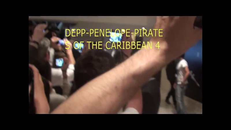 JOHNNY DEPP PENELOPE CRUZ PIRATES OF THE CARIBBEAN HD