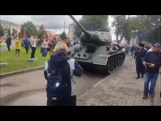 В Ивангороде (Ленобласть) появится точная копия снесённого эстонскими властями в Нарве советского Т-34