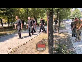 ⚡️Срочно⚡️Глава ДНР прибыл к зданию Администрации, обстрелянной ВСУ