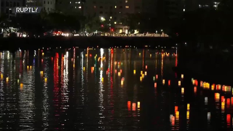 🙏 В Хиросиме прошла церемония в память о жертвах атомной бомбардировки 6 августа 1945 года когда американский B 29 сбросил бомб
