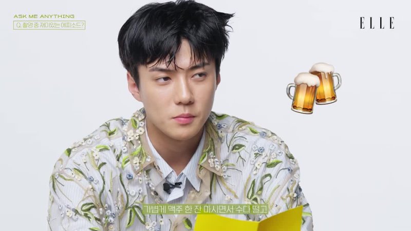 220824 Sehun 12 Q&A, Ask Me Anything