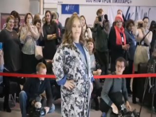 Открытие текстильной выставки в МВДЦ “Сибирь“ (2019)