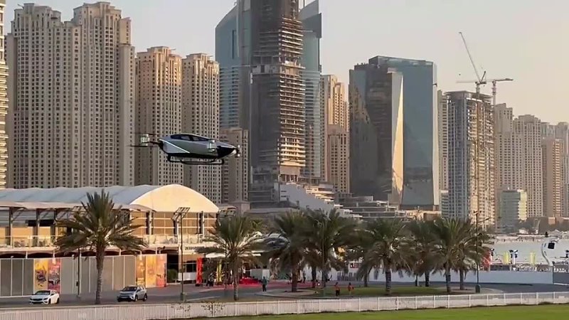 Летающее такси в Дубае