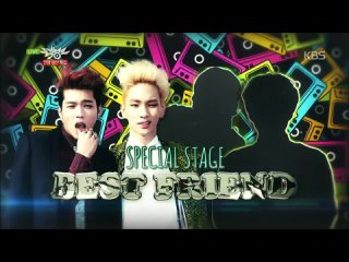 [VID]141219 Toheart - Tell Me Why + Delicious (Feat. Dongwoo and Xiumin ) @ Music Bank Year End Special