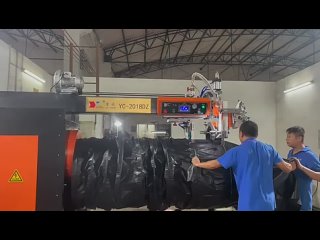 How to hot air welding machine for plastic ventilation duct. just like a guru