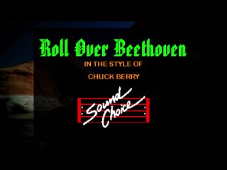 Chuck Berry - Roll Over Beethoven (караоке)