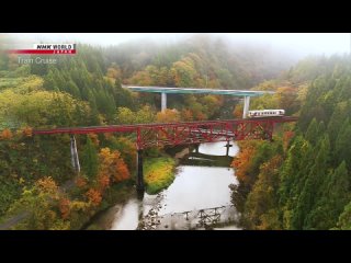 Train Cruise: Mountain Life Deep in Autumnal Akita (NHK 2022 JP)(English narration)