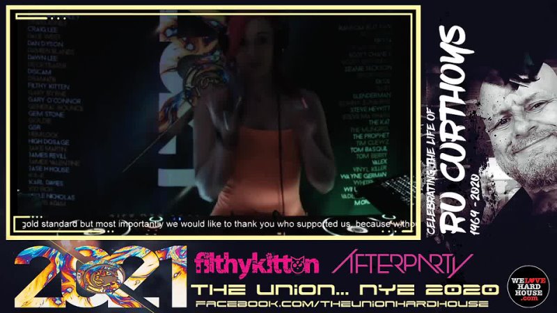 Filthy Kitten The Union NYE 2020 Afterparty