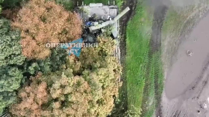 1 drone and 1 VOG make 3 Russian tanks to retreat, Aerorazvedka 92 11 of October Ukraine war