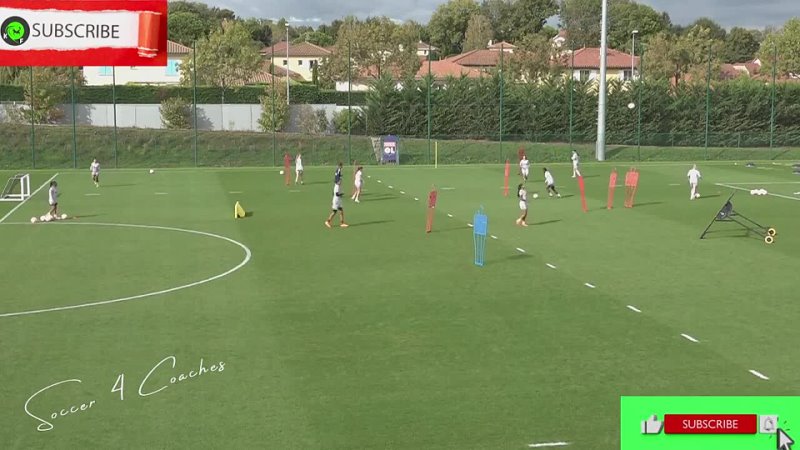 Passing + Ball Control + Finishing  Drills   Lyon