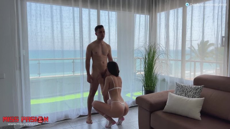 Seductive and horny amateur babe fucking with sea view - Miss Pasion