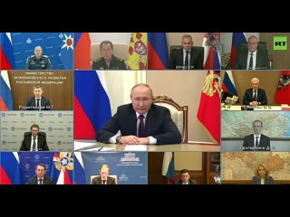 Путин: Россия столкнулась с необходимостью решать более быстрыми темпами вопросы, связанные со спецоперацией