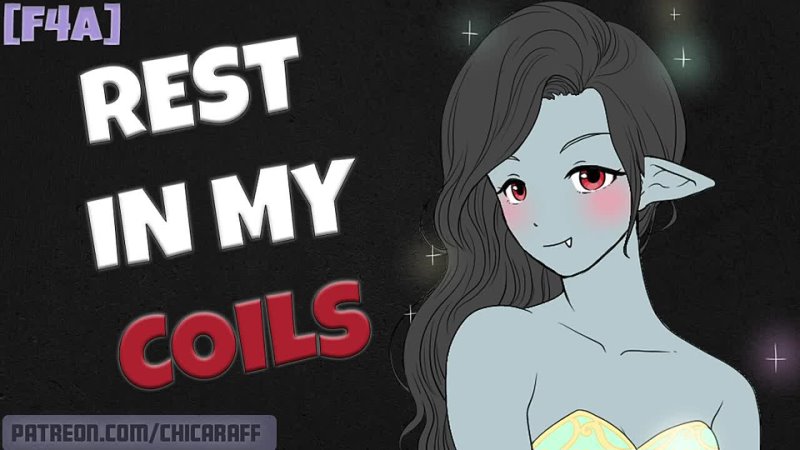 Chicaraff ASMR Dominant Lamia Wraps You in Coils Soft Dom Monster Girl Mommy Domme F4