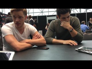 The Workprint - NYCC 2016: Shadowhunters Interview - Dominic Sherwood and Matthew Daddario