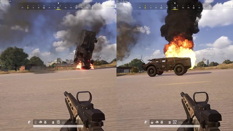 Food truck vs BRDM