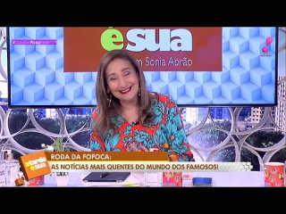 RedeTV - Sonia Abrão diz que chá revelação de Viih Tube “virou filme de terror” durante banho de tinta