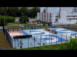 Спортивная площадка у Дворца детского творчества