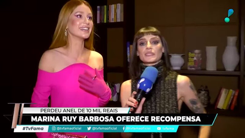 Rede TV Polêmica: Marina Ruy Barbosa perde anel de R 160 mil em festa e oferece