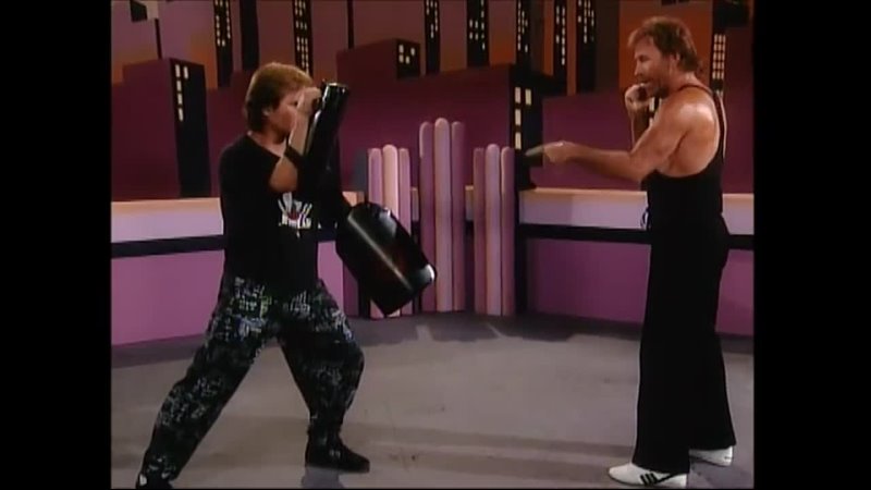 Chuck Norris Benny The Jet Urquidez Private Lesson