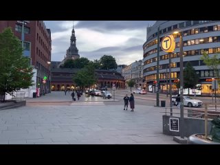 Осло, Норвегия - июнь 2022 г. - пешеходная экскурсия 4K-HDR