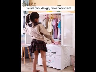Children’s Double Door Storage Cabinet