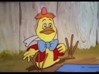 Chicken Little, Disney, 1943 (отрывок на русском языке)