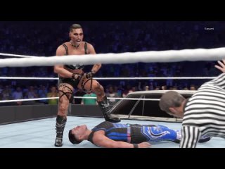 WWE 2k22:  Rhea Ripley VS Dominik Mysterio +car, Intergender Wrestling