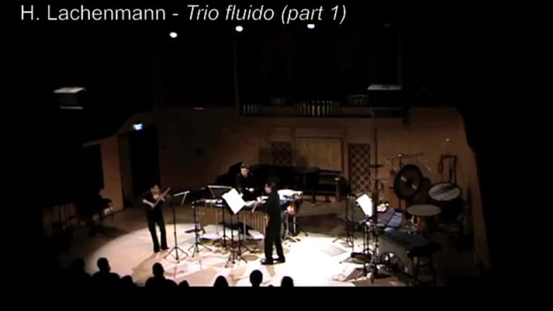 Helmut Lachenmann Trio fluido