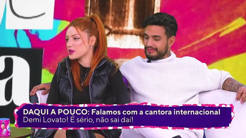 Rede TV Brenda e Matheus falam sobre ligação e amizade com Demi Lovato: Ela pediu torcida pra