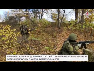 Мобилизованные восстанавливают навыки боевой подготовки на российских полигонах