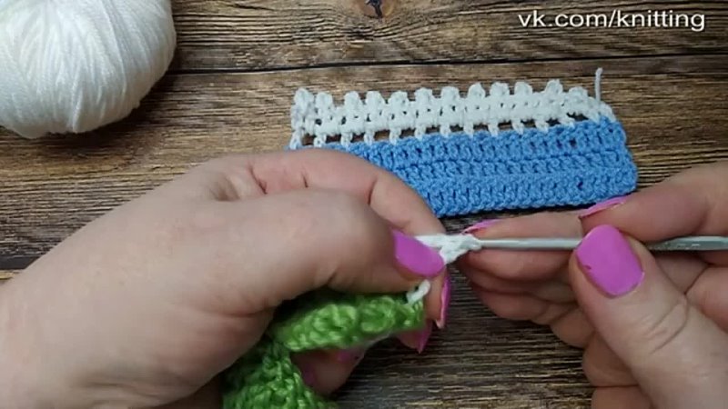 Нежная обвязка крючком. Delicate crochet binding