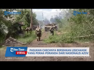 [Tribun Timur] Pasukan Chechnya Bersihkan Lisichansk yang Porak-poranda dari Nasionalis Ukraina