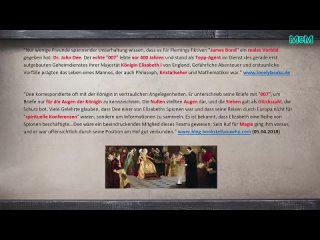 Okkultes ABC [20] ➤ John Dees Geisterbeschwörungen  Wie oben, so auch unten