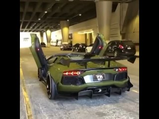 Армейский зеленый Aventador