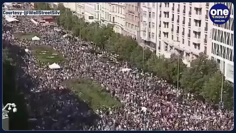 Thousands take to the street against Czech Govt, NATO and EU Oneindia news