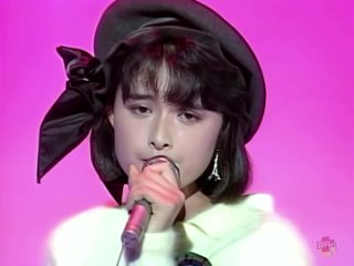 Kokusho Sayuri 国生さゆり - ノーブルレッドの瞬間 Noble Red Moment. 1986 4K AI Upscaling