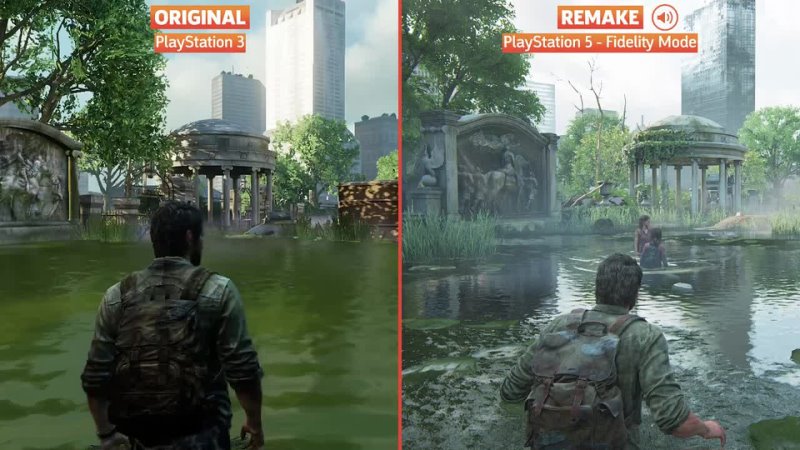 The Last Of Us PS5 vs PS3