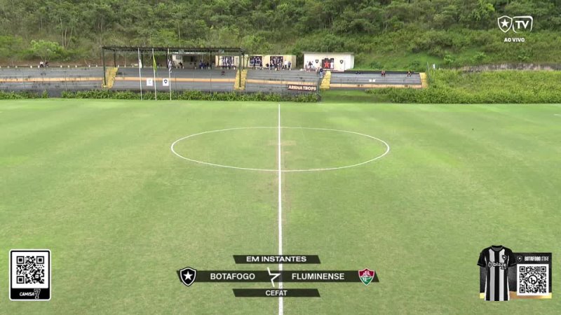 Botafogo TV - Ao vivo com imagens | Botafogo x Fluminense | Guilherme Embry Sub-16