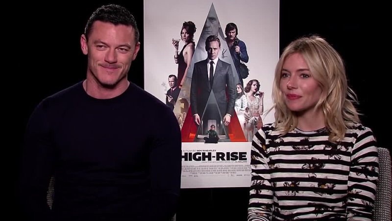 Luke Evans & Sienna Miller Interview - HIGH-RISE